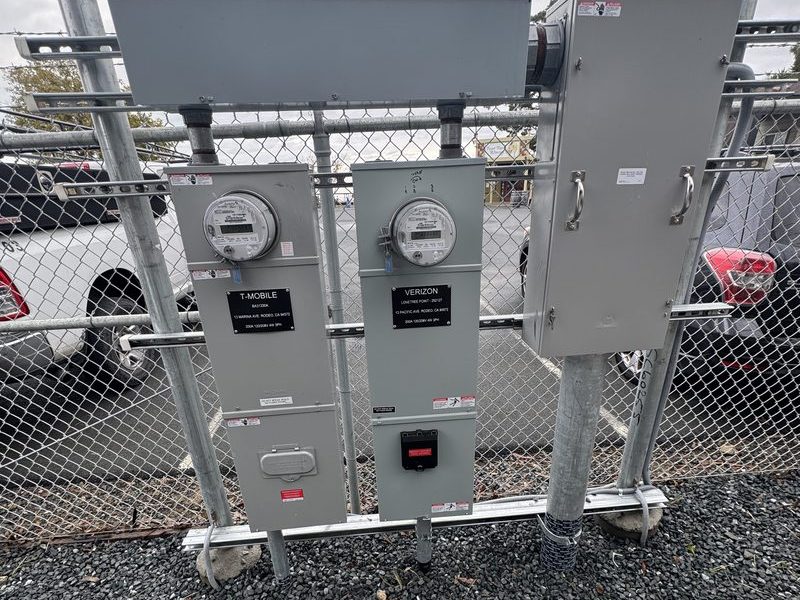 Meter stack installation for multi-unit electrical service